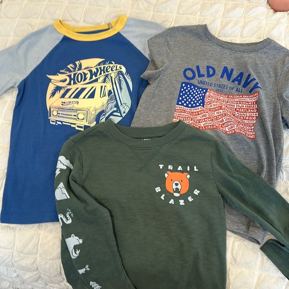 Old Navy short and long sleeve bundle